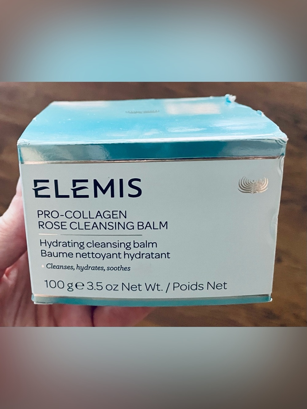 3.5 oz ELEMIS Pro-Collagen Rose Cleansing Balm new